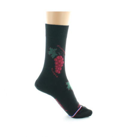 DAGOBERT: Chaussettes Fantaisies jolies France Raisin