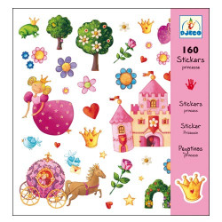 160 Stickers princesses