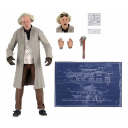 Heo - Neca - Retour vers le Futur - Figurine Ultimate Tales From Space Doc Brown