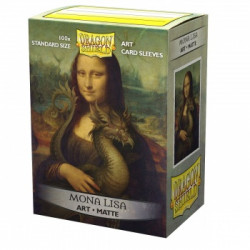Dragon Shield Brushed Art Sleeves - Mona Lisa (x100)
