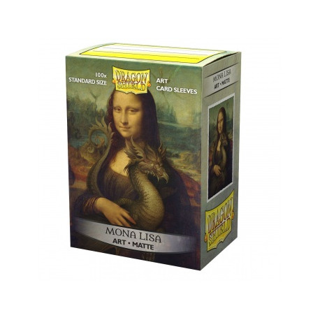 Dragon Shield Brushed Art Sleeves - Mona Lisa (x100)