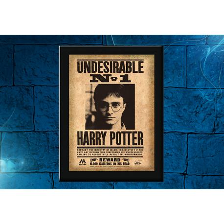 Noble Collection - Plaque "Undesirable n°1" Harry Potter