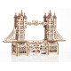 Mr. Playwood - Tower Bridge petite maquette 3D mobile en bois