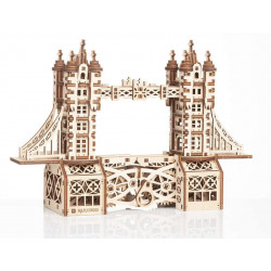 Mr. Playwood - Tower Bridge petite maquette 3D mobile en bois