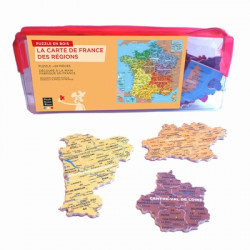 PMWD - Carte de France - Régions - 24 pièces