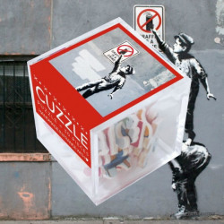 PMWD - Cuzzle - Graffiti is a crime - Bansky - 30 pièces