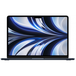 Ordinateur Apple MacBook AIR 13.6" 256 Go SDD 8 Go RAM Puce M2 Noir minuit