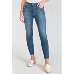 Kirr pulp slim taille haute 7/8ème jeans bleu N°3