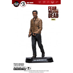 MacFarlane - Fear The Walking Dead Color Tops Figurine Travis Manawa 18 Cm