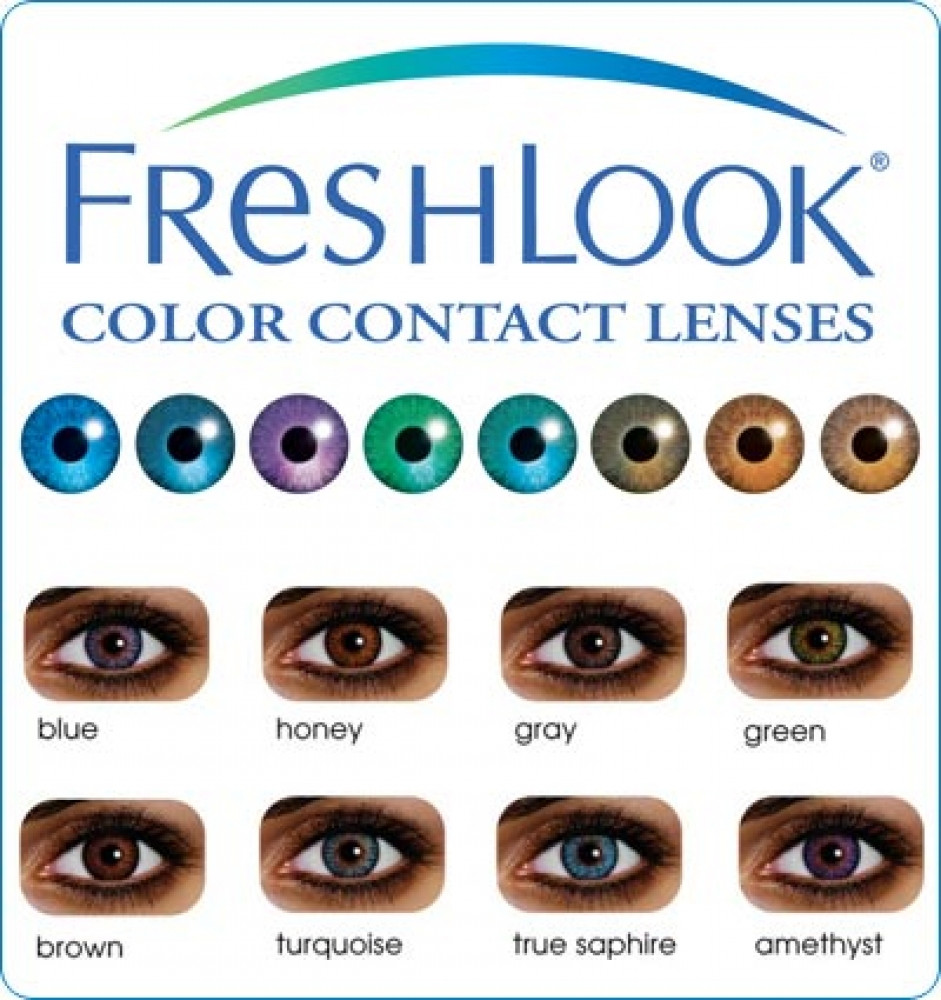 Verre de contact de couleur freshlook Clearance
