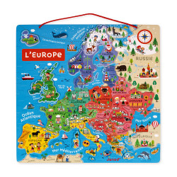 Puzzle Europe magnétique
