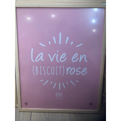 La vie en biscuit rose Les cornichons 40x50