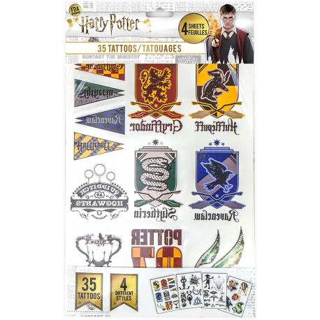 Set de tatoos Harry Potter